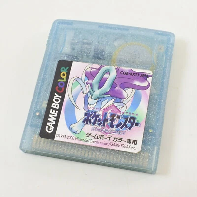 Gameboy Color POKEMON CRYSTAL pocket monsters Cartridge Only Nintendo 1505 gbc - Image 1 of 4