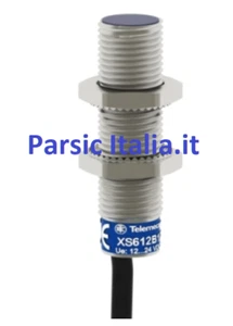XS612B1DAL2 Sensore induttivo XS6 M12 L 53 mm ottone Sn 4 mm 12...48Vcc cavo 2mt - Foto 1 di 3