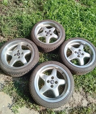 VOLKSWAGEN ABT OZ cerchi ruote EPOCA 3501B 7,5 x 16 H2 Et 30 Set 4 In Lega Al J - Imagen 1 de 4