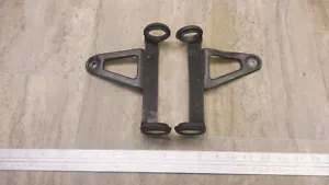 1983 Suzuki SP125 Enduro S529-1) front fork ear headlight mounts set - Picture 1 of 12