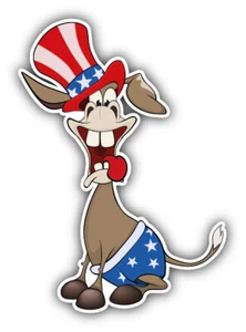 American Donkey Car Bumper Sticker Decal - ''SIZES'' - Picture 1 of 1