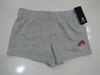 Pantalones Cortos Converse All Star Niñas Jóvenes Gris Grande 12-15 años Nuevos con Etiquetas Foto 1 de 4