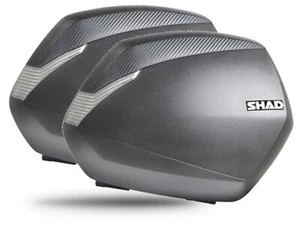 Shad 36L Carbon Pannier and Fitting Kit Honda VFR 1200X Crosstourer 2012-2024 - Picture 1 of 9