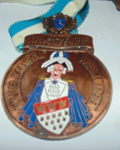 Karnevalsorden köln blaue funken 1983 - Bild 1 von 1