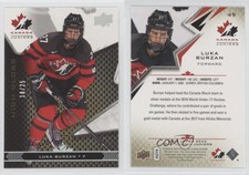 2018 Upper Deck Team Canada Juniors High Gloss /25 Luka Burzan #49