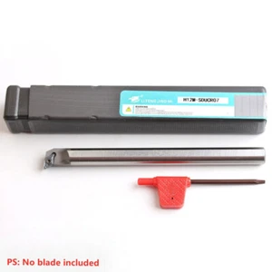 1P H12M-SDUCR07 12mm HSS CNC Turning Tool Holder Inner Bore For DCMT07 Inserts - Picture 1 of 4