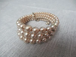 Brazalete de perlas vintage - perlas tamaños graduados - 42 187 - Imagen 1 de 4