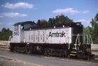 Amtrak SSB1200 #560 @ Auto Train Terminal in Lorton, VA 35mm Slide