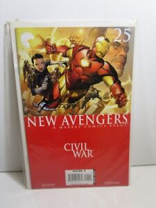 New Avengers #25 (2006) Marvel Comics Civil War BAGGED BOARDED