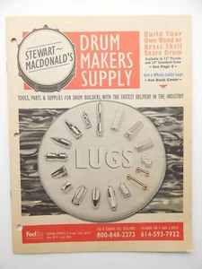 STEWART MACDONALD DRUM MAKERS SUPPLY 1996 Catalog Rare Collectible 16 Pages VG - Imagen 1 de 5
