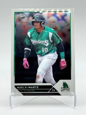 2023 Topps Pro Debut Chrome #PDC-78 NOELVI MARTE - Image 1 of 2