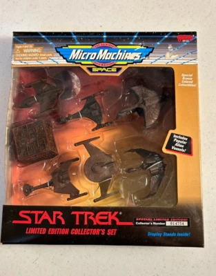 Star Trek Micro Máquinas Espacio Edición Limitada Coleccionistas Set Bronce Precintado Foto 1 de 3