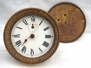 JAPY FRERES Frankreich 8 Tage Uhrwerk Reisewecker als Ersatz Paris 1890 - Bild 1 von 7