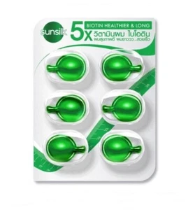 SUNSILK Vitamina Biotina Capelli Lunghi Più Sani Bella Cura Capelli Più Velocemente 5x - Foto 1 di 20