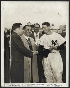DAH CLIPPER! 1950 Yankees Super-Star JOE DiMAGGIO Vintage Original Type 1 Photo - Picture 1 of 3