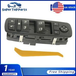 Power Door Window Switch Bezel For 2012-2019 Dodge Journey Chrysler DWS1919 - Picture 1 of 6