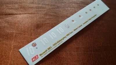 1959 NÜRBURGRING #10 MASERATI 300S MARIO CABRAL/JOAQUIM F. NOGUEIRA 1:43 DECALS - Photo 1/2