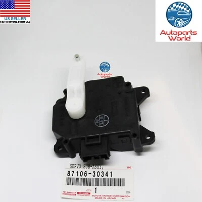 GENUINE LEXUS GS300/400/430 SC430 IS300 DAMPER SERVO AIR MIX MOTOR 87106-30341 - Image 1 of 4