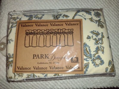 Cenefa cortina ventana - Palacio Jardín - Sin forro de Park Designs 60x14...  Foto 1 de 3