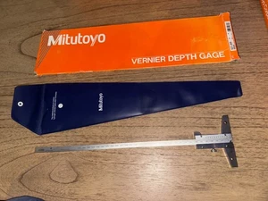MITUTOYO VERNIER DEPTH GAGE NO. 527-203 VDS30 300MM - Picture 1 of 3
