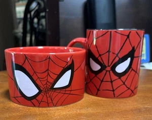 Juego de taza y tazón de café Marvel Spider-Man usado en excelente estado - Imagen 1 de 6