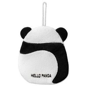 Asciugamano Panda con asciugamano da appendere super assorbente pile corallo1410 - Foto 1 di 6