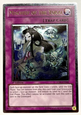 STBL-EN089 Mischief of the Yokai - Ultimate Rare LP 1s Edition YuGiOh Card - Image 1 of 2