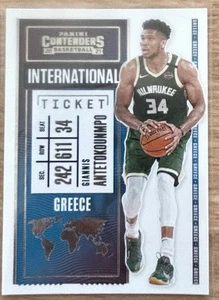 20-21 NBA Contenders Season Ticket - Giannis Antetokounmpo Milwaukee Bucks #99 - Picture 1 of 1