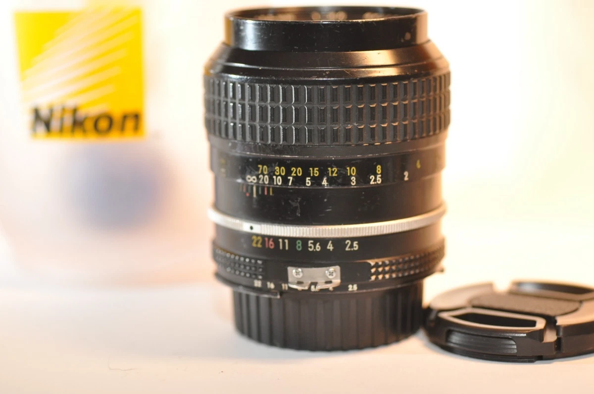 Preços baixos em Lentes de câmera Nikon 105mm f/2.5 | eBay