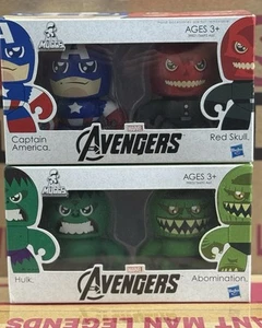CAPTAIN AMERICA / RED SKULL & HULK / ABOMINATION Mini Mighty Muggs 2 Pack Lot - Bild 1 von 3