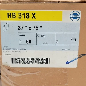 2 - 37 Zoll x 75 Zoll - Hermes Schleifpapier Schleifbänder RB 318 X P60 ZZ 125 - Bild 1 von 2