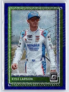 Kyle Larson 2025 Donruss Optic NASCAR Racing Blue Velocity Prizm #53 (2) - Imagen 1 de 2