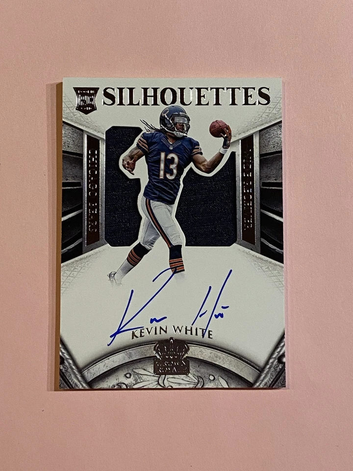Kevin White 2015 Crown Royale Rookie RC Silhouette Jersey Auto Autograph /299 - Image 1 of 3