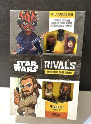 Funko Star Wars Rivals Series 2 Premier Set Maul, Baylon, Qui-Gon Jinn, Ahsoka  - Imagem 1 de 4