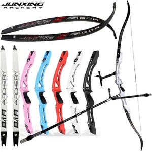 68" ILF Recurve Bow 20-40lbs Limbs Aluminum Archery Competition Shooting Hunting - Picture 1 of 24