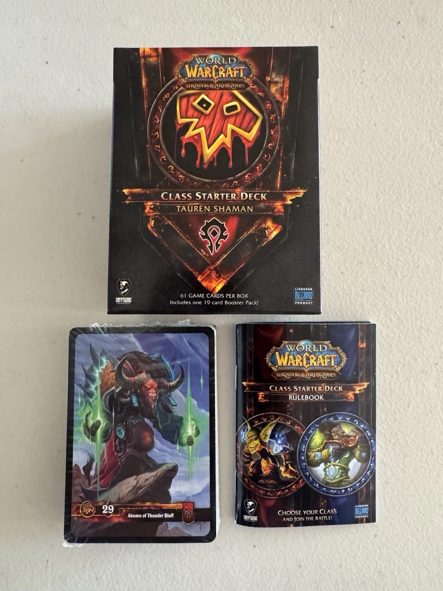 World of Warcraft TCG Sealed Collectible Card Game Decks & Kits