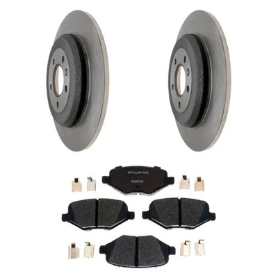 For Ford Police Interceptor Utility 13-19 Brake Kit R-Line Plain Rear Brake Kit - Image 1 of 4