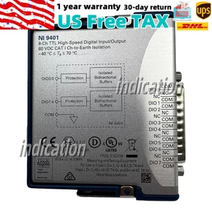 US Free TAX NEU National Instruments NI-9401 NI9401 C Serie Digitalmodul - Bild 1 von 8