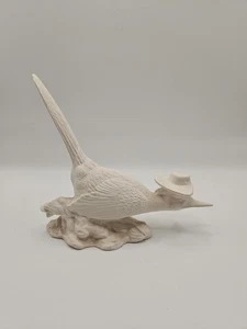 Vintage 70s Unpainted Byron Molds Roadrunner Bird Figurine 4"  - Picture 1 of 5