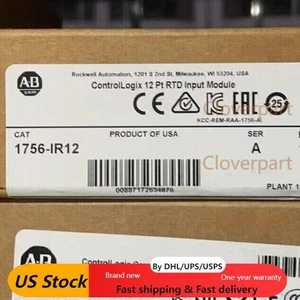 New Allen Bradley 1756-IR12 /A ControlLogix Non-Isolated RTD Input 1756IR12 AB - Picture 1 of 1