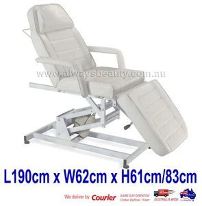 3 SECTIONS ELECTRIC BEAUTY BED Facial Waxing Massage Table Hand & Foot Control - Picture 1 of 6