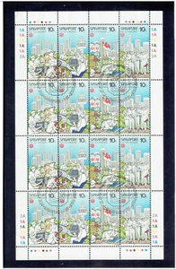 SINGAPORE 1986 National Trade Union Congress FU F/S (FDC) CV $7.00 - Picture 1 of 1