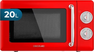 Microonde Meccanico Da 20 L Proclean 3010 Retro Red. 700 W in 6 Livelli, Timer F - Foto 1 di 12