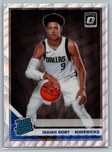 2019-20 Donruss Optic #191 Isaiah Roby Silver Wave Prizm Dallas Mavericks - Picture 1 of 2