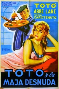 TOTO IN MADRID 1959 Totò, Abbe Lane, Louis de Funès ARGENTINE POSTER - Imagen 1 de 1