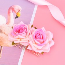  M La Mariée Casque De Fille Fleur Peigne À Cheveux Mariage Pour