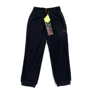 Macpac Kids Tui Fleece Polartec Pants Sweatpants Size 4 New Black - Picture 1 of 3