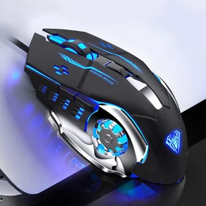 S20 Gaming Mouse 2400DPI Max for Windows 7/8/10/XP Vista Linux Gaming - Picture 1 of 14