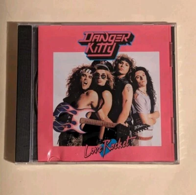 Danger Kitty ~ Love Rocket (Steel Panther) Metal Single CD New w/ Promo Card Foto 1 de 3