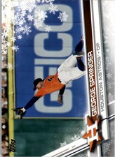 2017 Topps Walmart Holiday Snowflake Baseball Card Pick